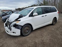 Salvage cars for sale at Bowmanville, ON auction: 2013 Toyota Sienna