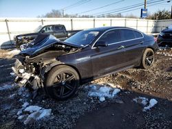 Salvage cars for sale from Copart Hillsborough, NJ: 2013 BMW 640 I