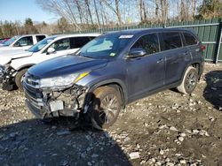 Toyota Highlander salvage cars for sale: 2019 Toyota Highlander LE