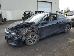 Salvage cars for sale from Copart Woodburn, OR: 2016 Honda Civic LX