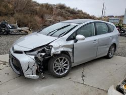 Salvage cars for sale from Copart Reno, NV: 2017 Toyota Prius V