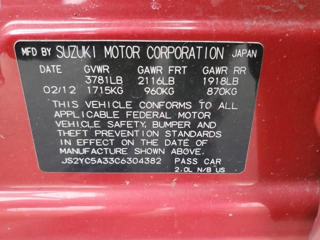 2012 Suzuki SX4 LE