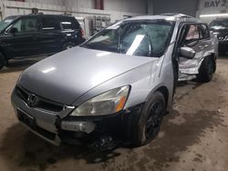 Honda Accord salvage cars for sale: 2006 Honda Accord EX