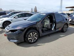 Honda Civic salvage cars for sale: 2017 Honda Civic EX