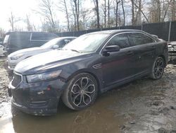 Salvage cars for sale at Waldorf, MD auction: 2018 Ford Taurus SHO