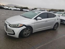 2018 Hyundai Elantra SEL en venta en Las Vegas, NV
