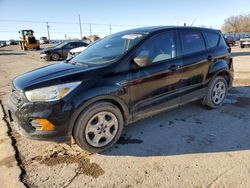 Salvage cars for sale from Copart Oklahoma City, OK: 2017 Ford Escape S