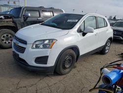 Salvage cars for sale at Dyer, IN auction: 2019 Chevrolet Trax LS