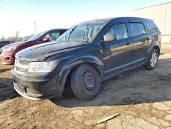 Dodge Journey SE salvage cars for sale: 2012 Dodge Journey SE