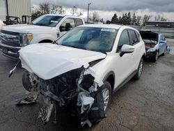 Salvage cars for sale at Woodburn, OR auction: 2016 Mazda CX-5 Touring