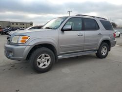 Salvage cars for sale from Copart Wilmer, TX: 2002 Toyota Sequoia SR5