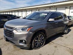 Salvage cars for sale at Lawrenceburg, KY auction: 2018 Chevrolet Traverse Premier