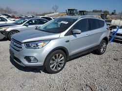 Salvage cars for sale at Hueytown, AL auction: 2018 Ford Escape Titanium