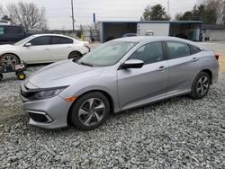 Salvage cars for sale from Copart Mebane, NC: 2020 Honda Civic LX