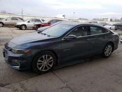 Salvage cars for sale at Dyer, IN auction: 2017 Chevrolet Malibu LT