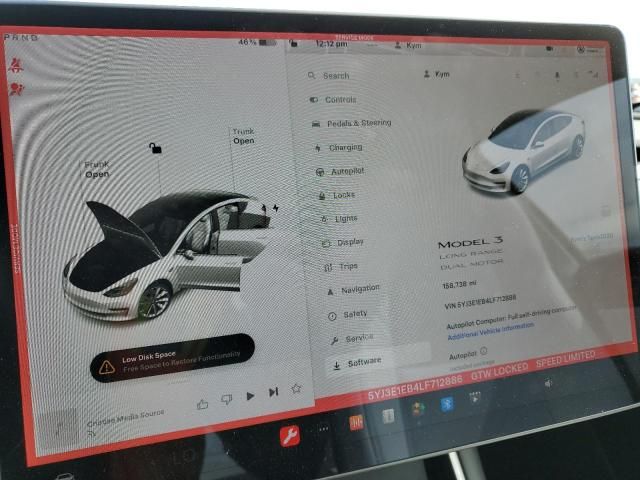 2020 Tesla Model 3