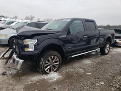 Salvage cars for sale at West Warren, MA auction: 2016 Ford F150 Supercrew