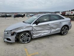 Salvage cars for sale at Grand Prairie, TX auction: 2020 Audi A3 Premium
