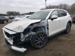 Salvage cars for sale from Copart East Granby, CT: 2017 Mazda CX-5 Grand Touring