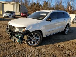 Salvage cars for sale at West Mifflin, PA auction: 2016 Jeep Grand Cherokee Summit