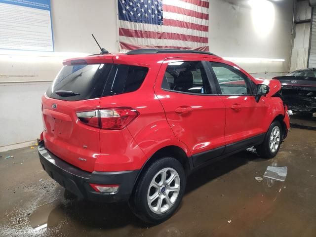 2018 Ford Ecosport SE