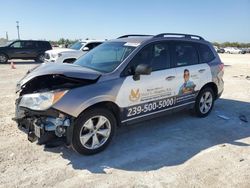 Salvage cars for sale at Arcadia, FL auction: 2016 Subaru Forester 2.5I