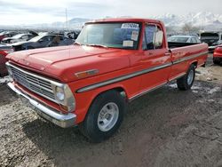 Salvage cars for sale from Copart Magna, UT: 1968 Ford F100