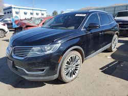 Lincoln MKX salvage cars for sale: 2016 Lincoln MKX Reserve