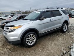 Salvage cars for sale from Copart Louisville, KY: 2013 Ford Explorer XLT
