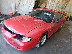 Salvage cars for sale from Copart Madisonville, TN: 1998 Ford Mustang