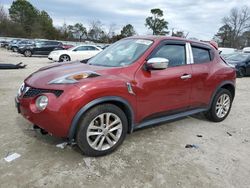 Salvage cars for sale at Hampton, VA auction: 2015 Nissan Juke S