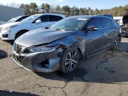 Salvage cars for sale from Copart Exeter, RI: 2021 Nissan Maxima SV