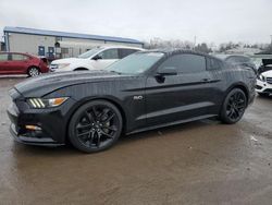 Salvage cars for sale from Copart Pennsburg, PA: 2017 Ford Mustang GT