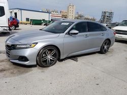 Honda Accord Touring salvage cars for sale: 2021 Honda Accord Touring