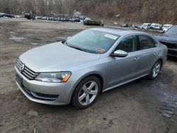 Salvage cars for sale from Copart Marlboro, NY: 2012 Volkswagen Passat SE