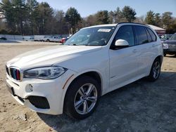 Salvage cars for sale at Mendon, MA auction: 2017 BMW X5 XDRIVE35I