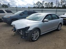 Salvage cars for sale at Harleyville, SC auction: 2019 Volkswagen Passat Wolfsburg