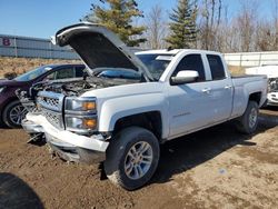 Chevrolet Silverado salvage cars for sale: 2015 Chevrolet Silverado K1500 LT