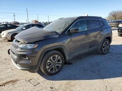 Salvage cars for sale from Copart Oklahoma City, OK: 2023 Jeep Compass Limited