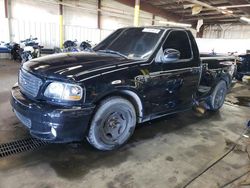 Ford F150 salvage cars for sale: 2002 Ford F150 SVT Lightning