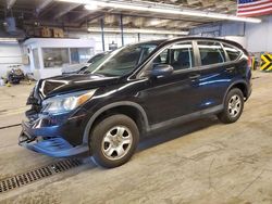 Salvage cars for sale at Wheeling, IL auction: 2013 Honda CR-V LX