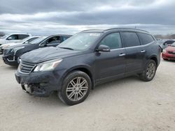 Salvage cars for sale at San Antonio, TX auction: 2015 Chevrolet Traverse LT