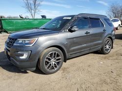 Ford Explorer salvage cars for sale: 2017 Ford Explorer Sport