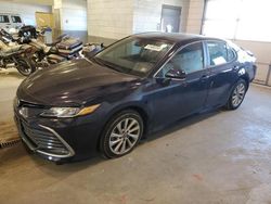 Toyota salvage cars for sale: 2022 Toyota Camry LE