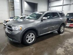 Salvage cars for sale from Copart Ham Lake, MN: 2011 Dodge Durango Crew