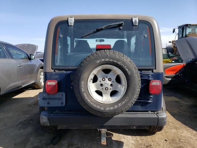 2001 Jeep Wrangler / TJ Sport