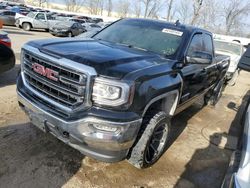 Salvage cars for sale at Cahokia Heights, IL auction: 2016 GMC Sierra K1500 SLE