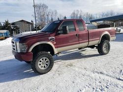 Salvage trucks for sale at Anchorage, AK auction: 2008 Ford F350 SRW Super Duty