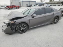 Salvage cars for sale at Tulsa, OK auction: 2024 Toyota Camry SE Night Shade