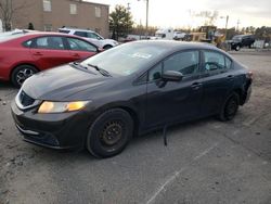 Honda salvage cars for sale: 2014 Honda Civic LX